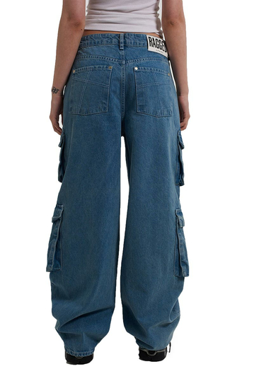 The Ragged Priest Organic Combat Release Jean Light Blue