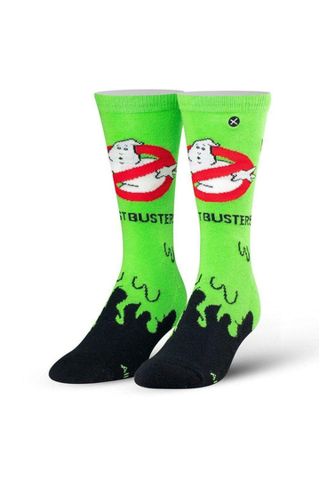 Odd Sox Ghostbusters Slime crew socks