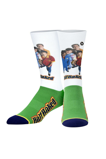 Odd Sox Half Baked crew socks