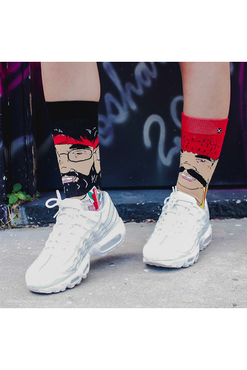 Odd Sox Cheech & Chong High Guys crew socks