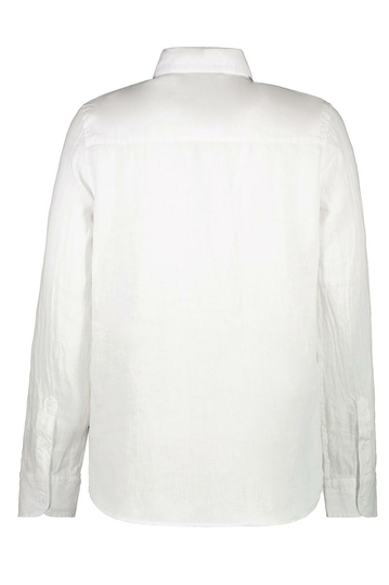 Cars Jeans λινό πουκάμισο λευκό