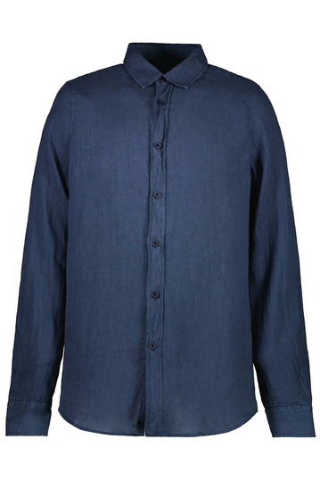 Cars Jeans λινό πουκάμισο navy