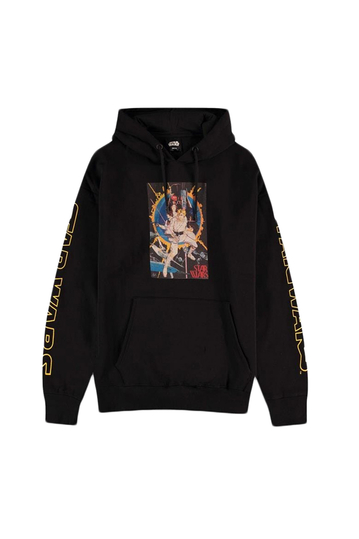 Difuzed Star Wars Vintage Poster Hoodie Black