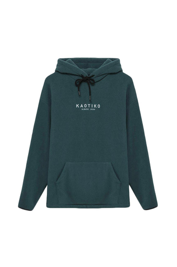 Kaotiko Fleece Hoodie Green