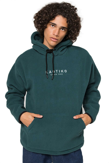 Kaotiko Fleece Hoodie Green