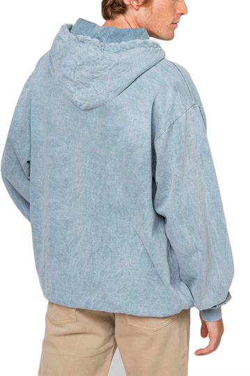 Kaotiko Washed Vancouver Society Hoodie Steel