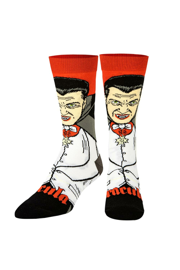 Odd Sox Dracula crew socks
