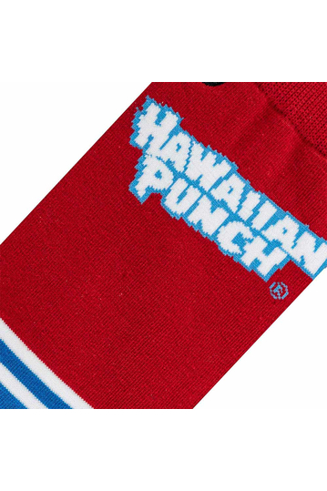 Odd Sox Hawaiian Punch Half Stripe crew socks