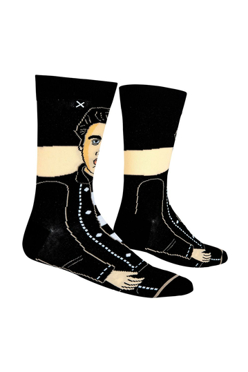 Odd Sox Elvis Presley Jailhouse Rock crew socks