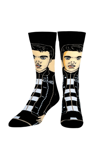 Odd Sox Elvis Presley Jailhouse Rock crew socks