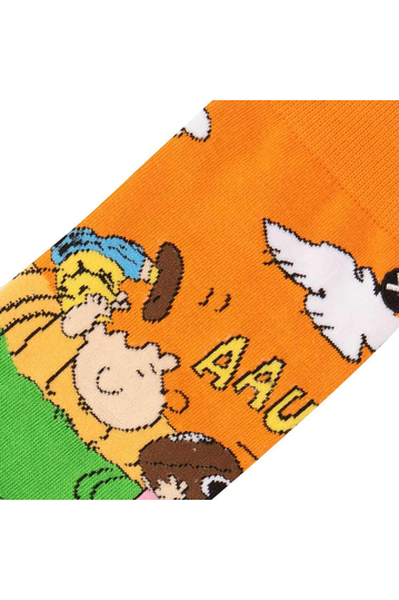 Odd Sox Charlie Brown Football crew socks