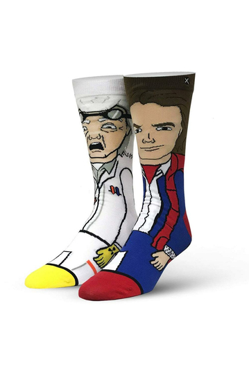 Odd Sox Doc & Marty crew socks