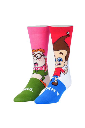 Odd Sox Jimmy Neutron crew socks