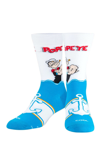 Cool Socks Popeye the Sailor Man socks