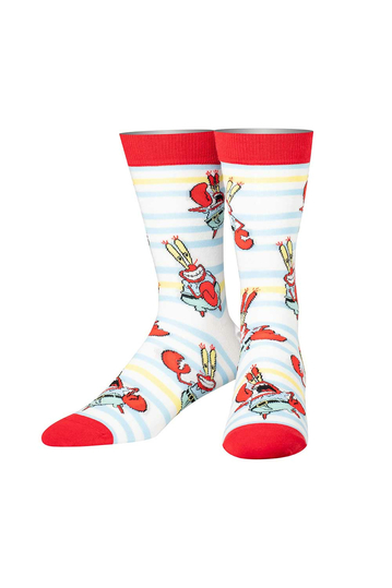 Cool Socks Mr. Krabs socks