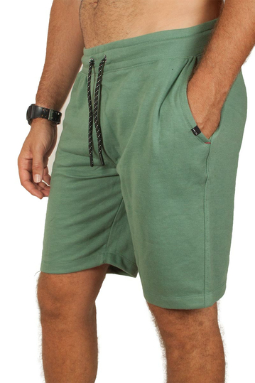 Sublevel ανδρική φούτερ βερμούδα πράσινη
