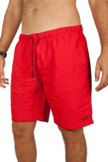 Stitch & Soul Men's Swim Shorts Red