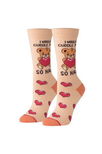 Cool Socks Cuddle Bear socks