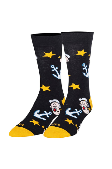 Cool Socks Popeye Anchor Toss socks