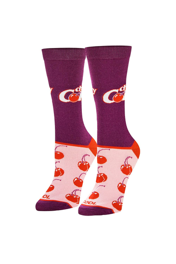 Cool Socks Cherry Coke Cherries socks