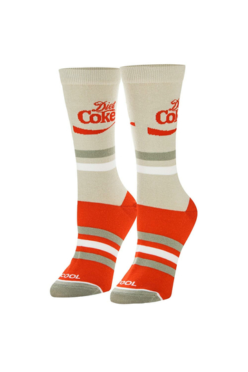 Cool Socks Diet Coke Silver socks