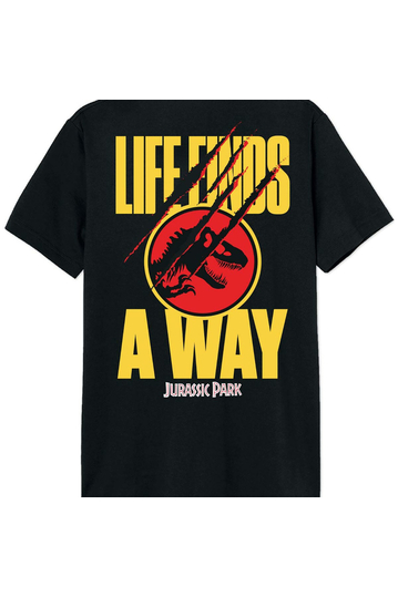 Cotton Division oversize T-shirt Jurassic Park - Life Finds A Way