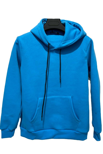 Broken Bear Hoodie Royal Blue