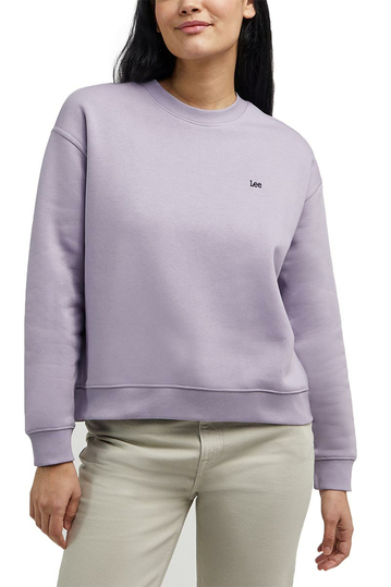 Lee crew sweatshirt - jazzy purple