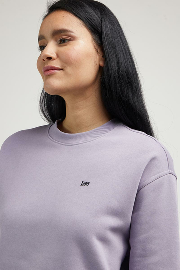 Lee crew sweatshirt - jazzy purple