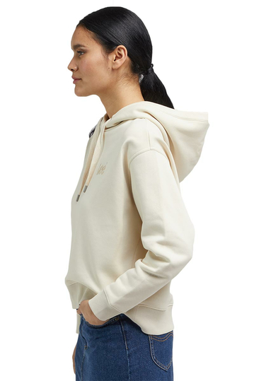 Lee essential hoodie - ecru
