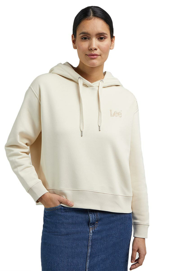 Lee essential hoodie - ecru