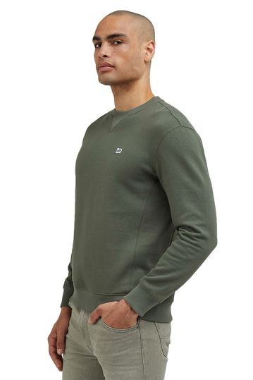 Lee Plain Crew Sweatshirt - Olive Grove