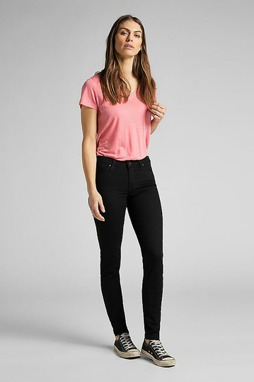 Lee Scarlett Skinny Jeans - Black Rinse