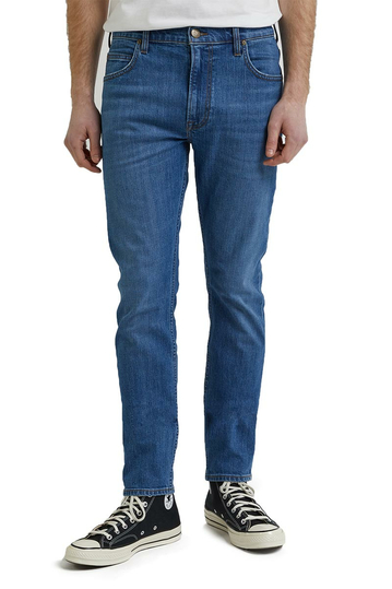 Lee Rider Slim Straight Jeans - Moody Blue