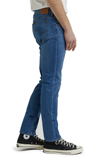 Lee Rider Slim Straight Jeans - Moody Blue
