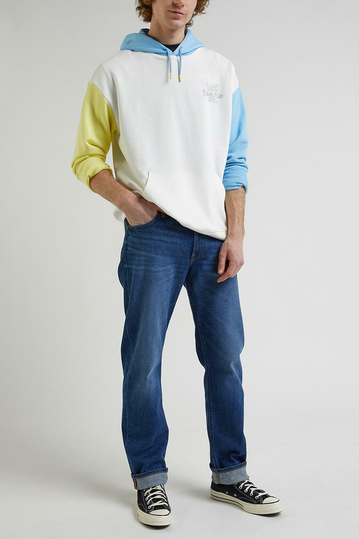 Lee West Relaxed Straight Jeans - Worn In
