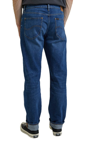 Lee West Relaxed Straight Jeans - Worn In