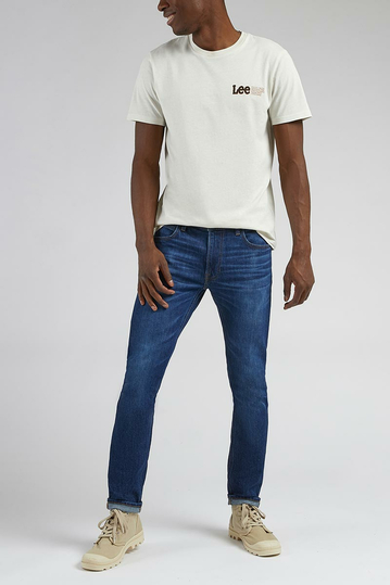 Lee Luke Slim Tapered Jeans - Dark Worn Kansas