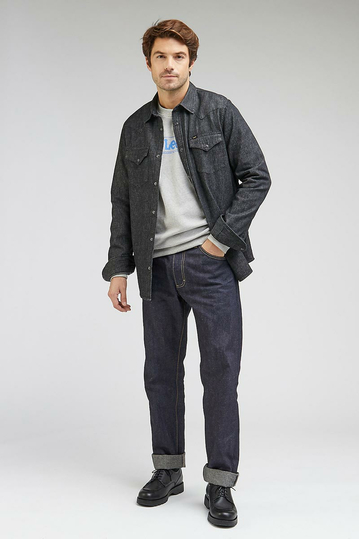 Lee Regular Western Shirt - Washed Black