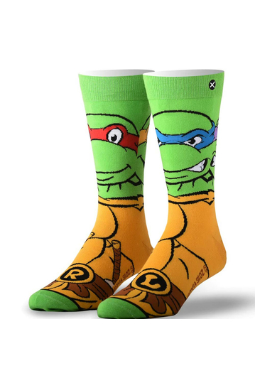 Odd Sox Retro Turtles crew socks