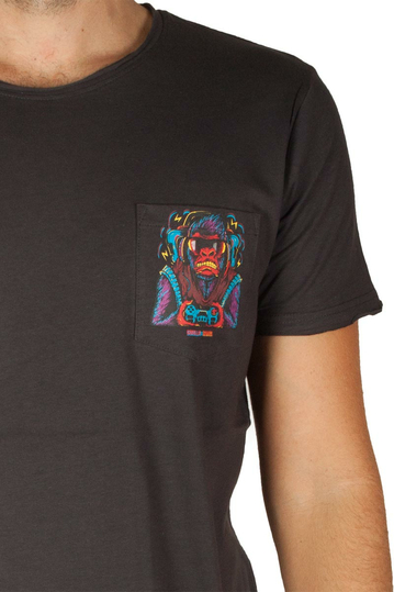 Sublevel Pocket T-shirt Dark Grey