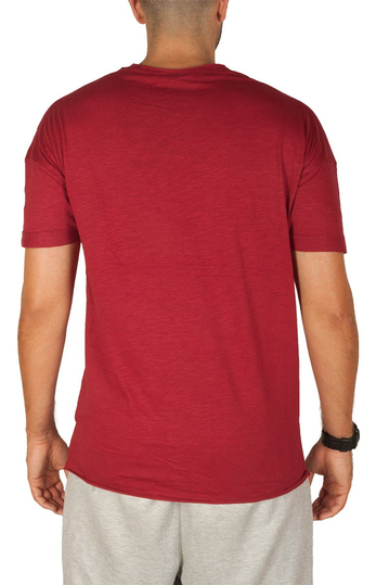 Sublevel T-shirt Seek My Manager Dark Red