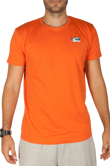 Sublevel T-shirt Catch The Waves Orange