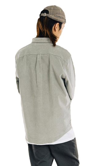 Reell κοτλέ πουκάμισο Strike Mint Green