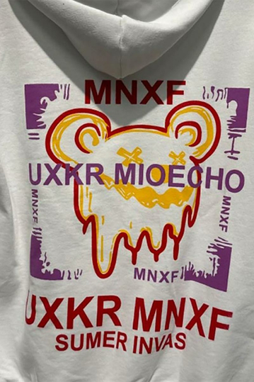 UXKR Mioecho Hoodie White