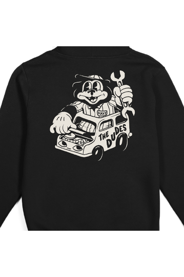 The Dudes Stoney's Hood Premium Hoodie Black