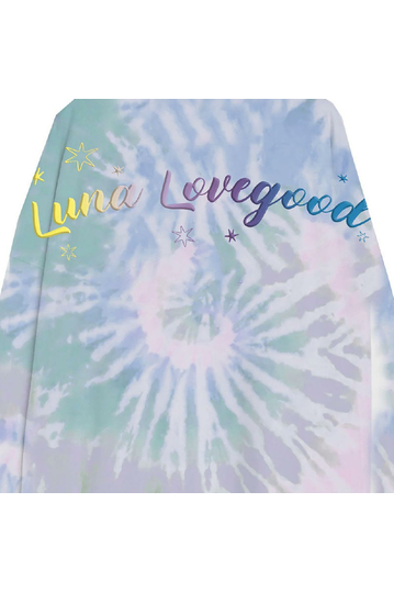Cotton Division Tie Dye sweatshirt Harry Potter Luna Lovegood