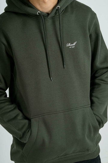 Reell Hoodie Staple Logo Jasper Green