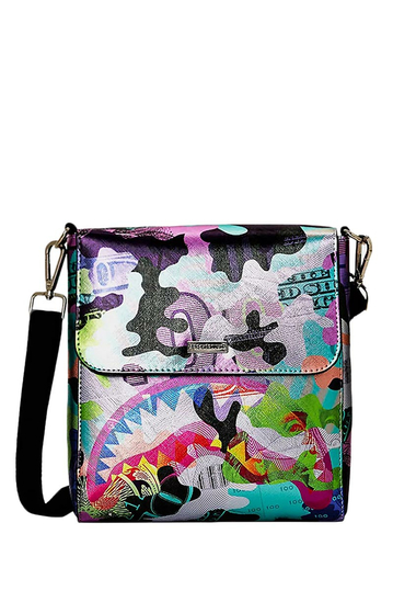 Sprayground Neon Camo Money Sling Bag