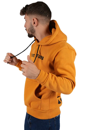 Do Not Disturb Hoodie Mustard